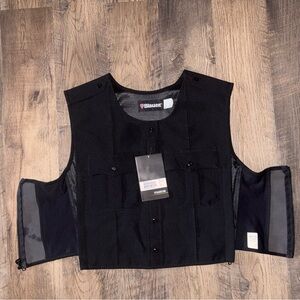 Blauer Black Tactical Vest size large NWT